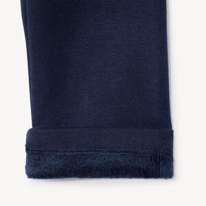 Legging uni doublé sherpa 