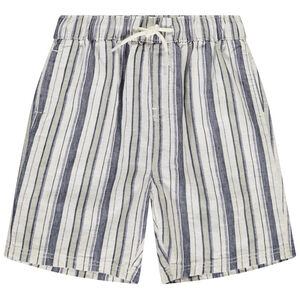 Bermuda en toile rayée pour garçon 