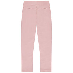 Jegging en molleton uni fille 