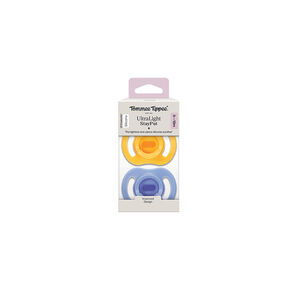 SUCETTE SILICONE PACK DE 2 SUCETTES ULTRA LÉGÈRE TOUJOURS EN PLACE - 6/18M 