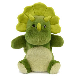 Handpop Knuffel Podcolle 24CM Dino 
