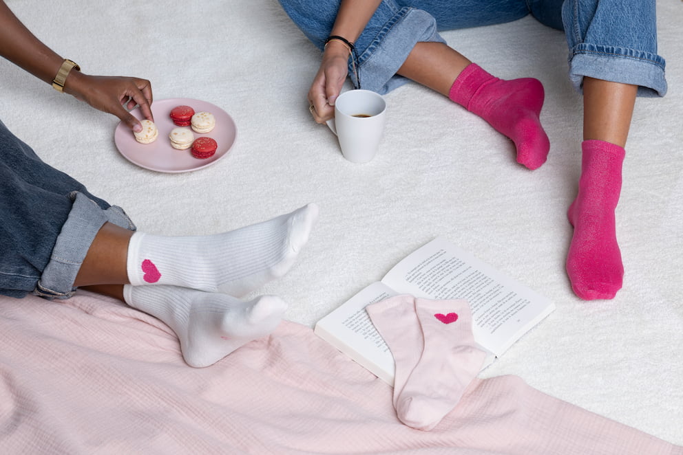 Chaussettes Octobre Rose