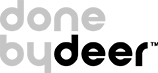 DONE BY DEER-logo