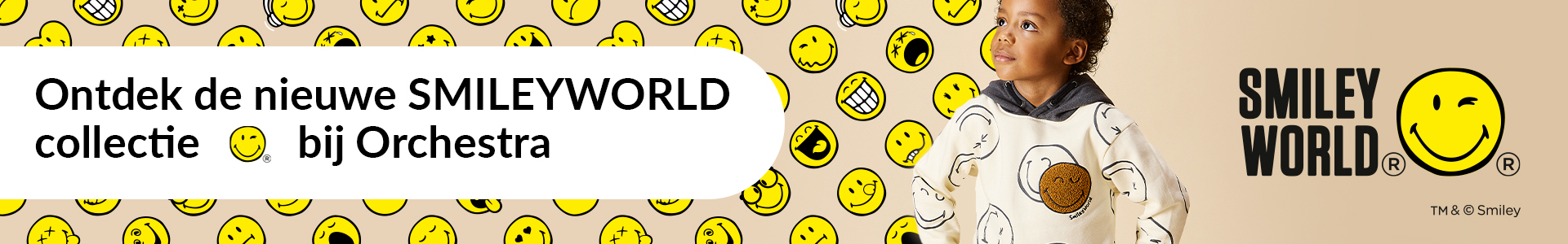 Découvrez la nouvelle collection Smileyworld chez Orchestra - Je découvre