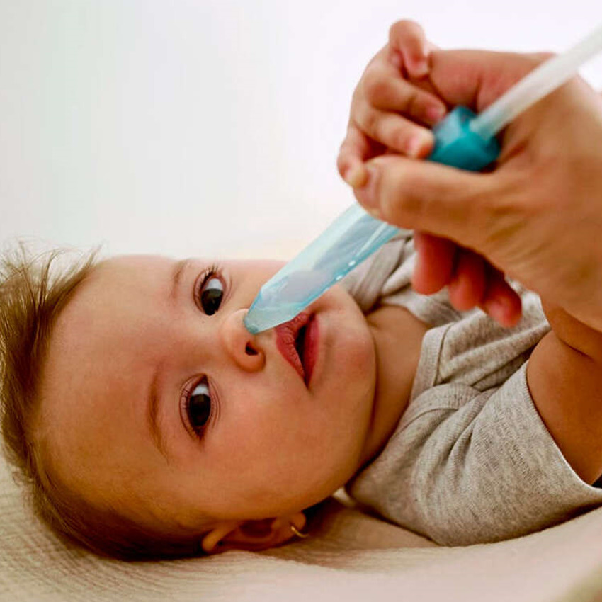 Verzorgingskit voor baby's - Wit/blauw 