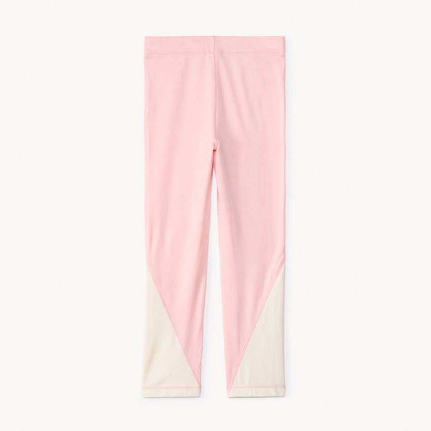 Caleçon long de ski bicolore pour fille  