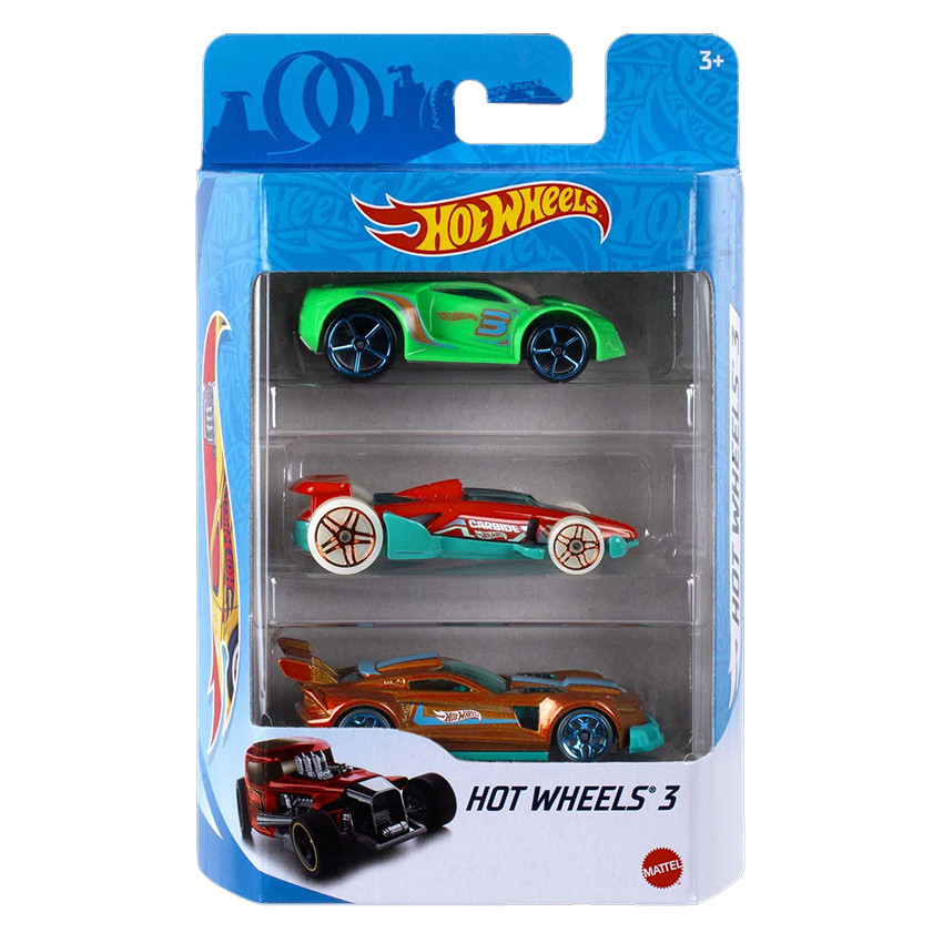 Pack de 3 voitures Hot Wheels 