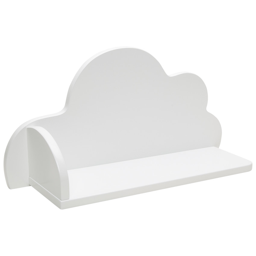 Etagère forme nuage - Blanc 