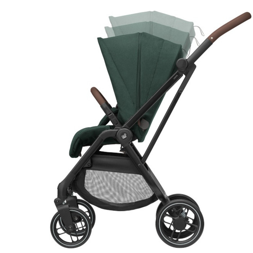 Poussette Leona2 ultra compact Twillic Green 