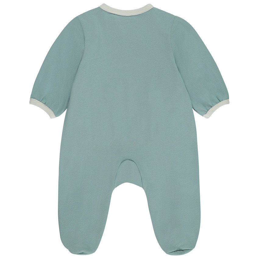 Dors-bien en jersey patch hippopotame pour bébé garçon 