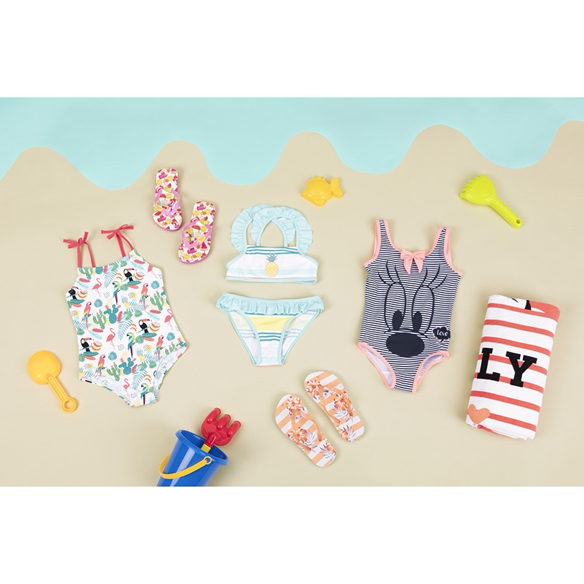 Eén stuk badpak met jungleprint 