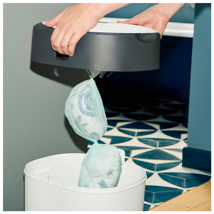 Lot de 6 recharges pour poubelle à couches Twist & Click 