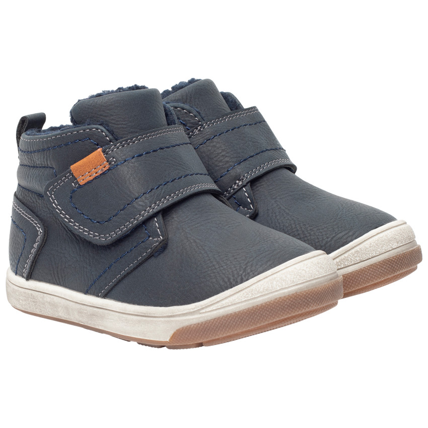 Booties met klittenbandsluiting en warme voering voor jongens 