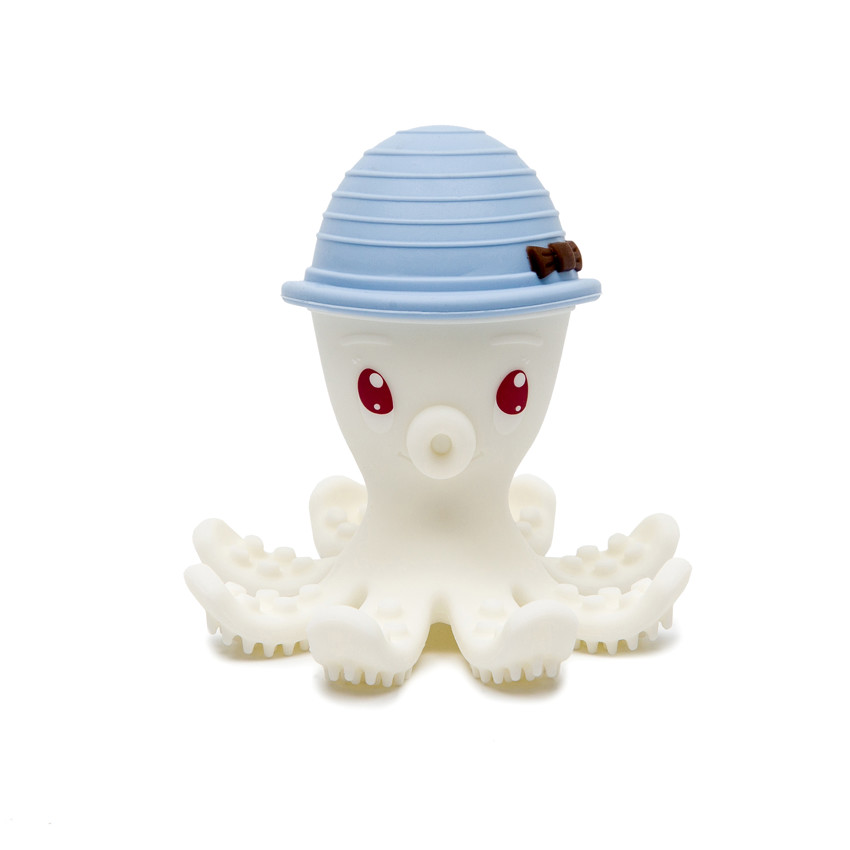 Jouet de dentition Bonnie la pieuvre Bleu pâle 