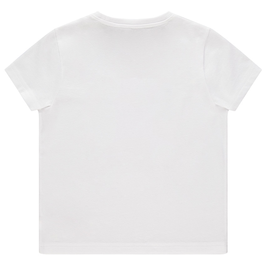 T-shirt met korte mouwen, en print met minibusje en palmbomen voor jongens 