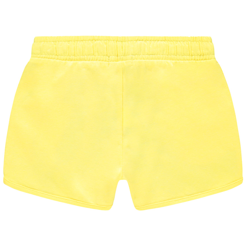 Short en jersey print flamant rose en foil pour enfant fille 