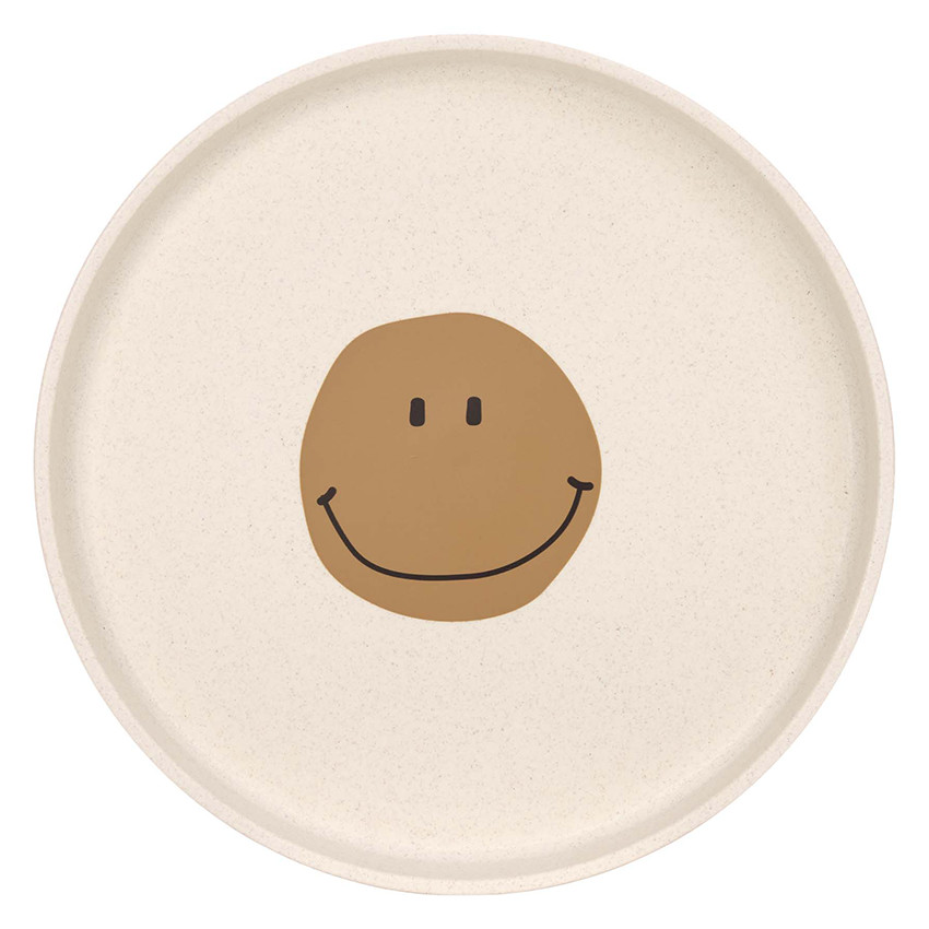 Assiette Enfants Happy Rascals Smile Bleu Ciel  