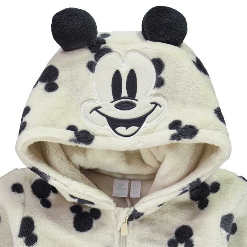 Surpyjama en sherpa à capuche Mickey Disney pour bébé garçon  