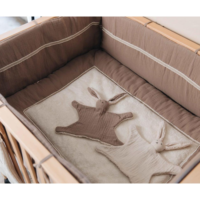 Doudou lapin - chocolate 