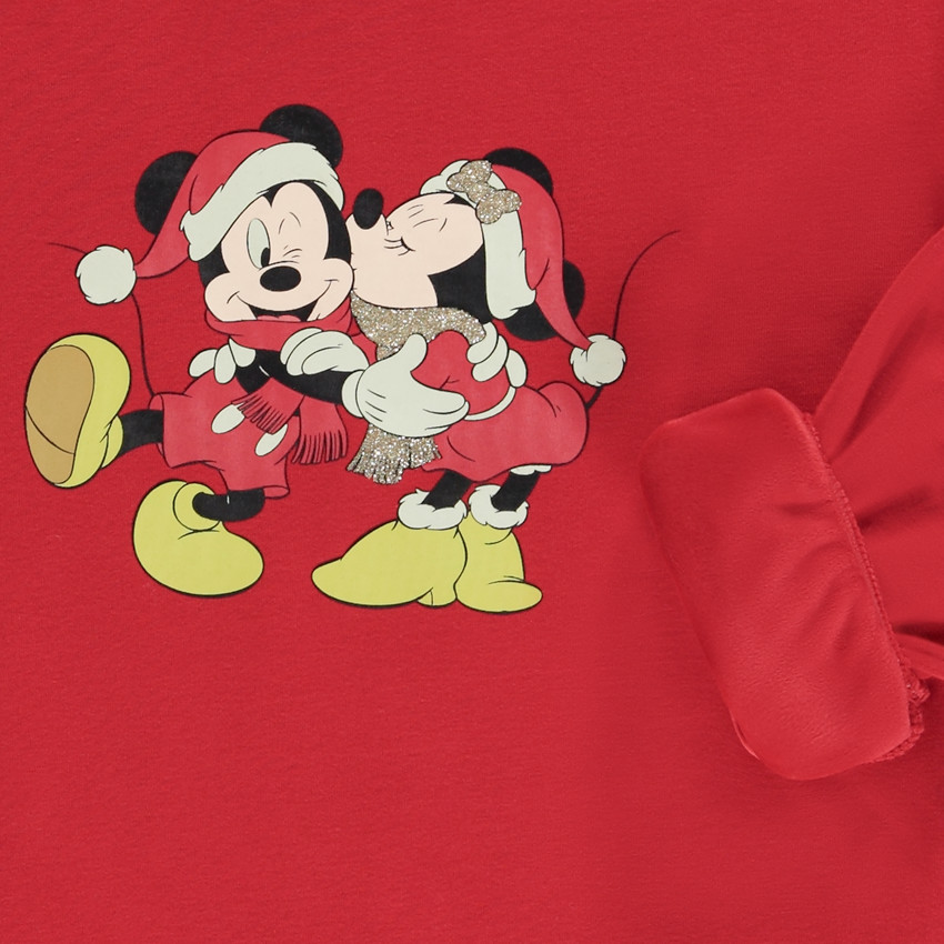 Sweatshirt oversize Mickey & Minnie Disney voor meisjes 