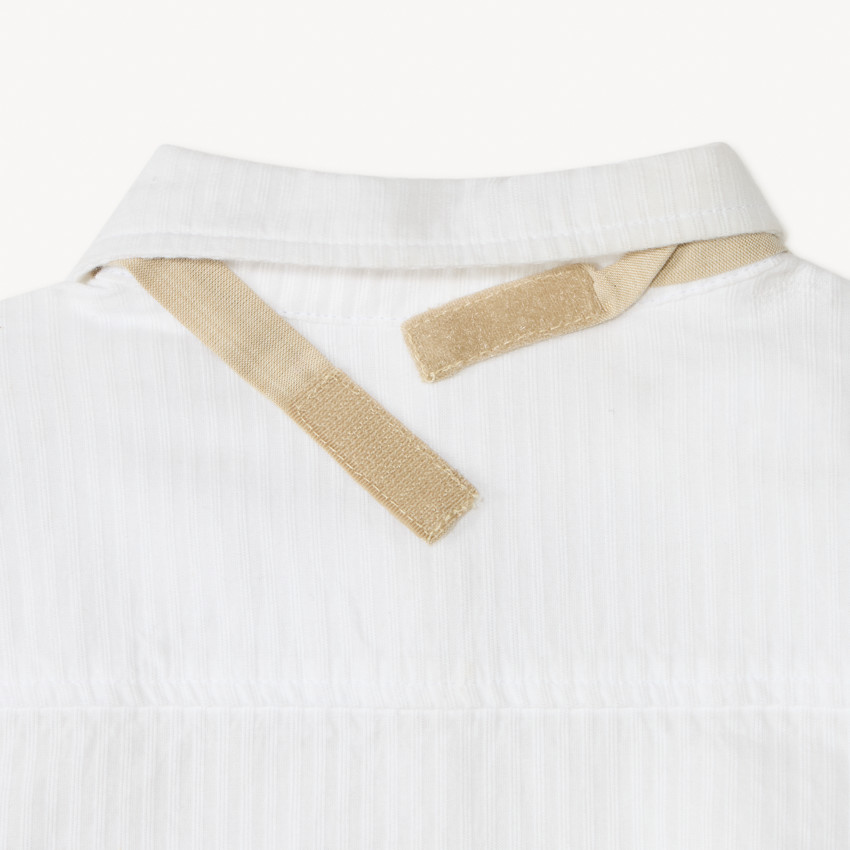 Chemise manches longues + nœud papillon pour bébé garçon 
