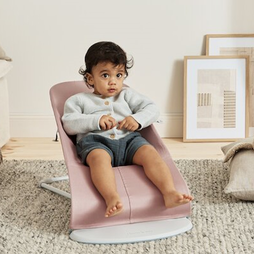 Transat Bliss - geweven bloemblaadjes - oudroze  