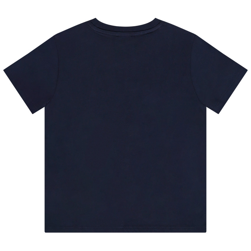 T-shirt met korte mouwen print ananas fluo-effect voor jongen 