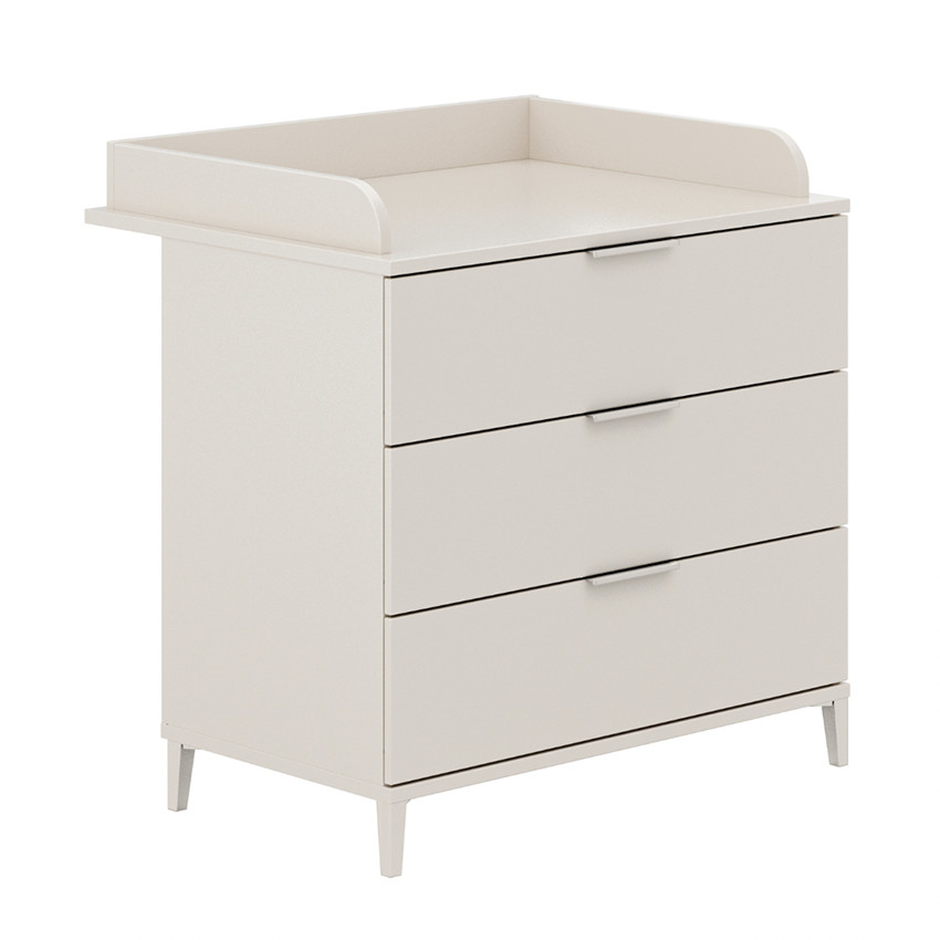 Commode + Plan à langer Sister LOU Cashmere Beige 