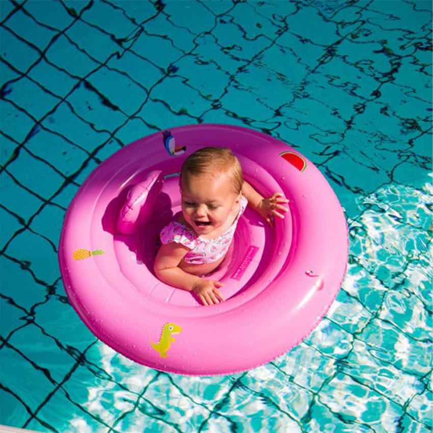 Zwemzitje Baby Float Panterprint Lila 0-12maanden 