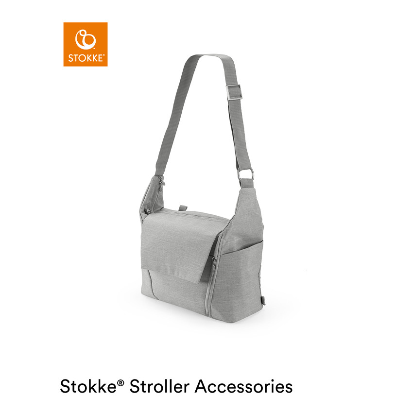 Luiertas – Grijs melange 