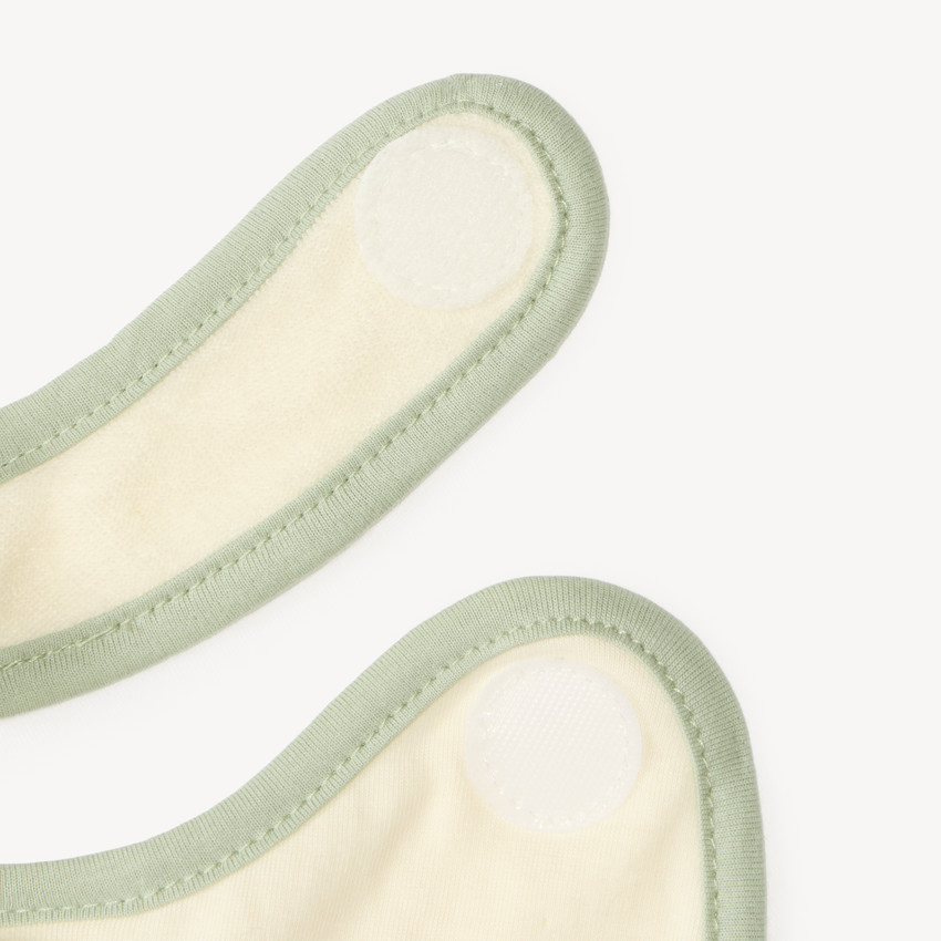 Set van 2 slabbetjes met berenmotief voor jongensbaby's 