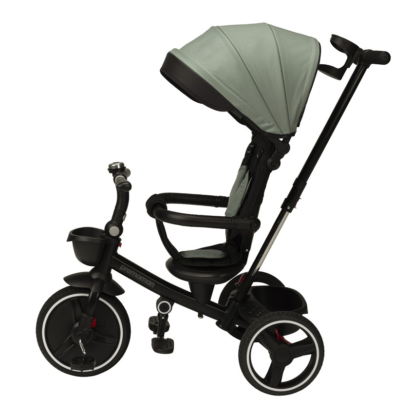 Driewieler Triky groen/zwart 