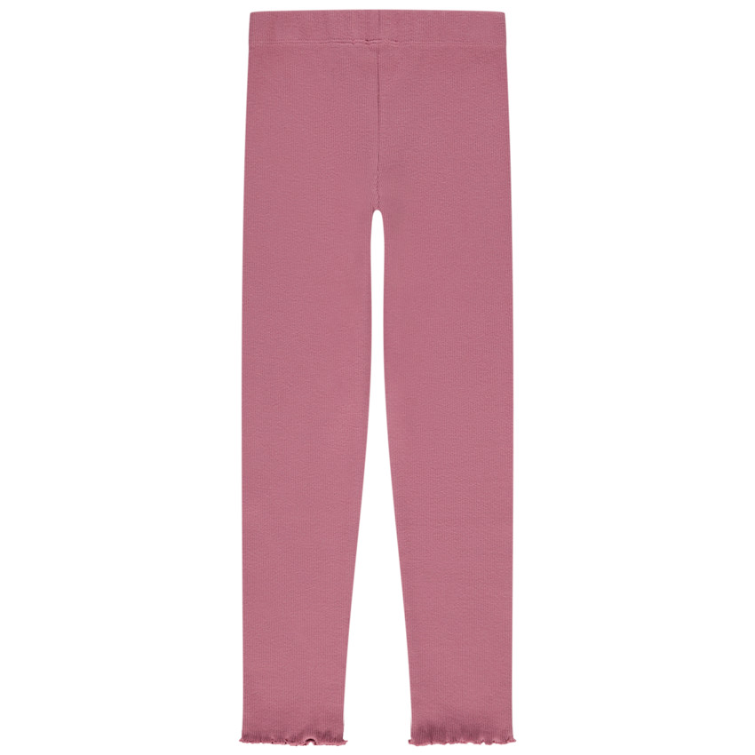 Legging côtelé avec nœud fantaisie fille 