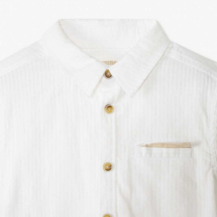 Chemise manches courtes + nœud papillon garçon 