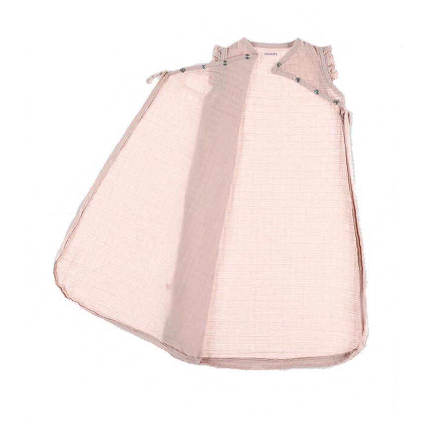 Gigoteuse sans manches en mousseline Mix & Match 70 cm - Rose 