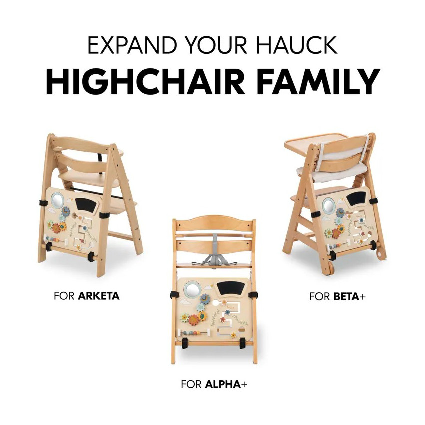 Tableau d'activité pour chaise haute Alpha+ 