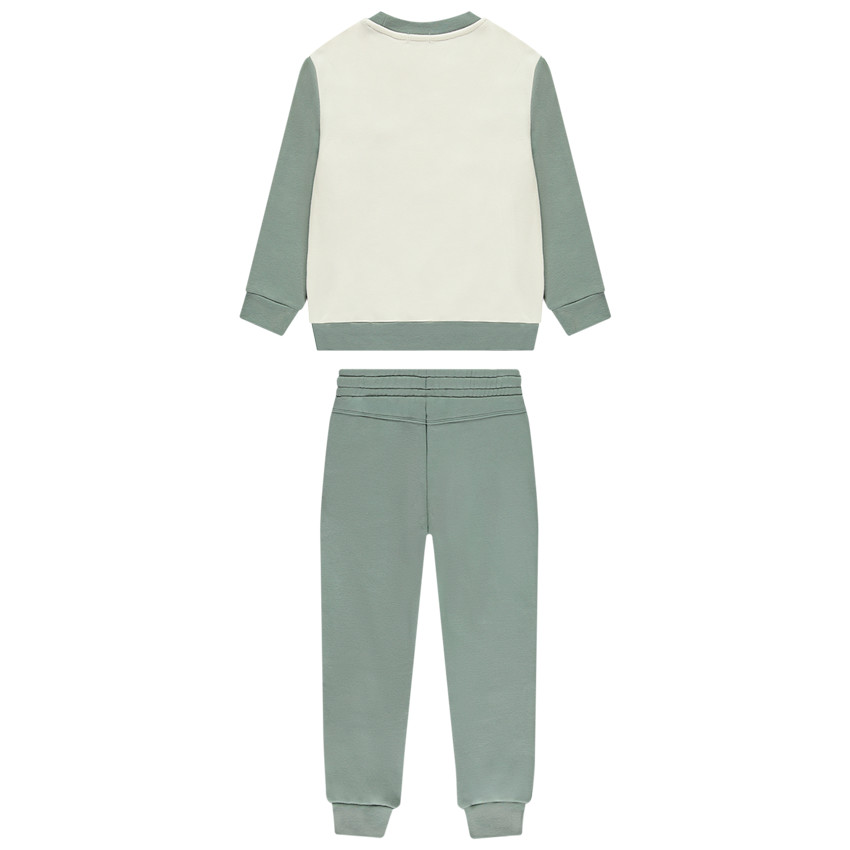 Jogging set in fluweel fleece voor jongen 