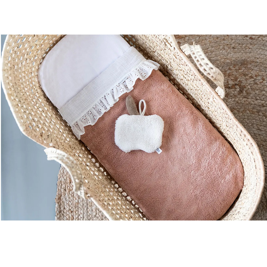 Deken babybed Cozy Stofgrijs 