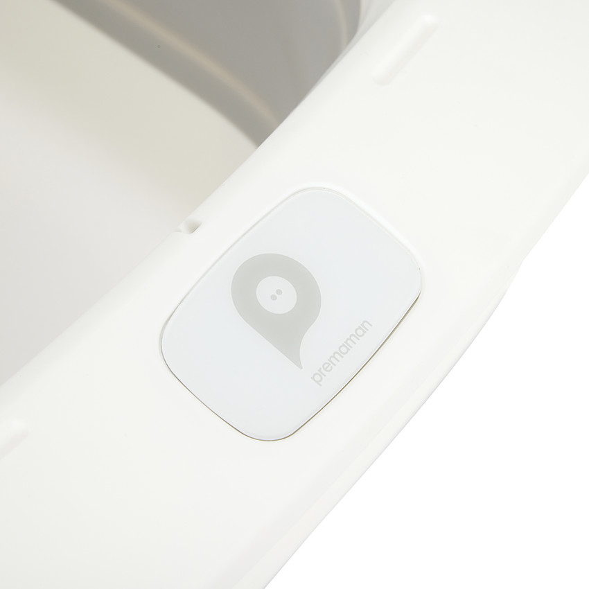 Baignoire pliable avec pieds rabattables 