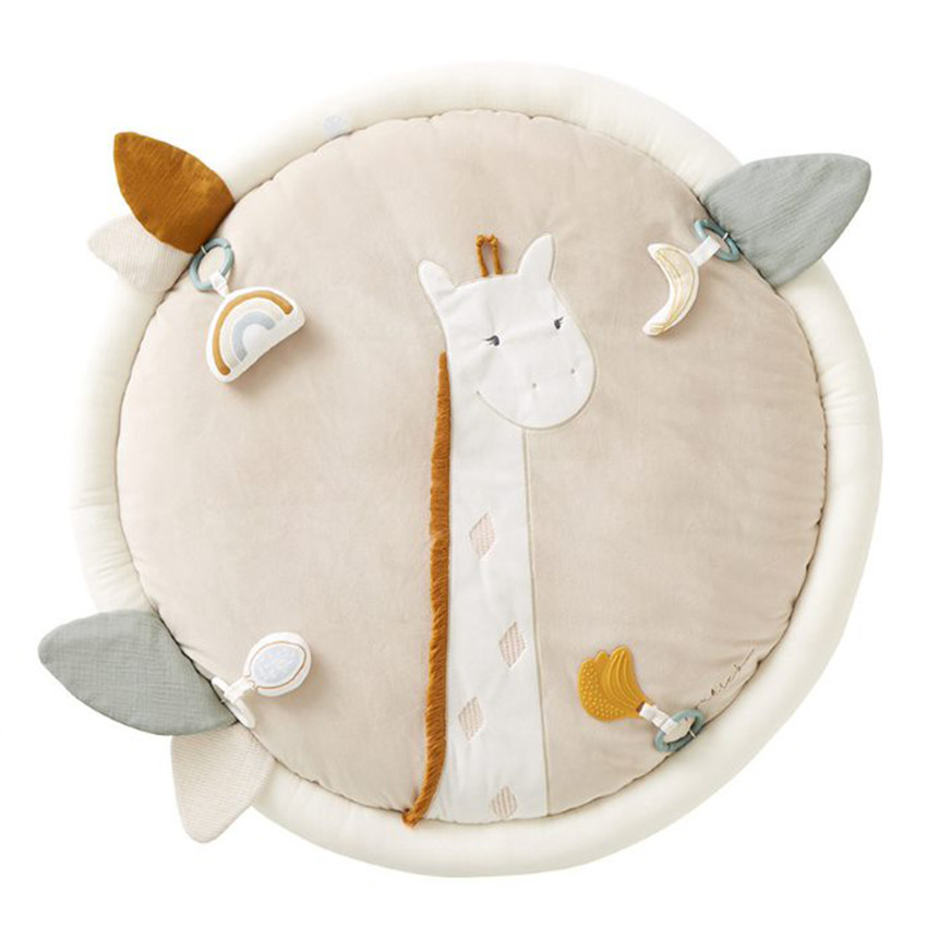 Tapis d'éveil Veloudoux Girafe Tiga Stegi & Ops 