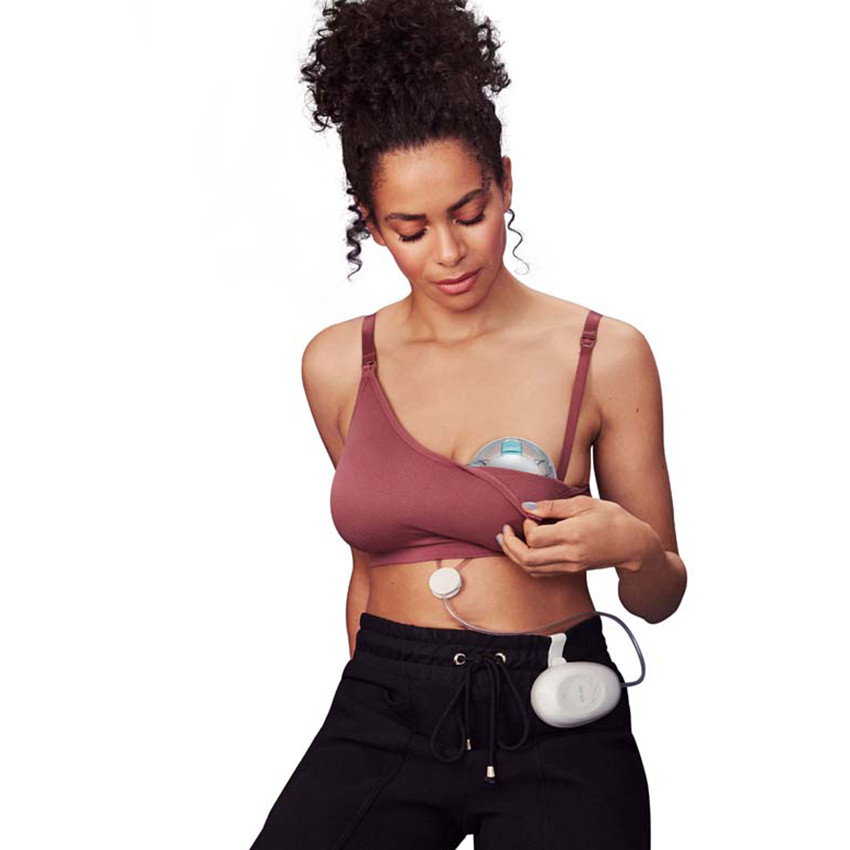 Borstkolf Electrisch Draagbar Dubbel Elvie Stride 2 