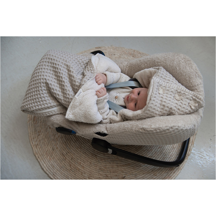 Voetenzak voor autostoel 0+ Teddy Oslo Sand 0-6m TOG 5.3 