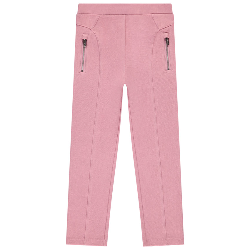 Effen jegging met ritszakken voor meisjes 