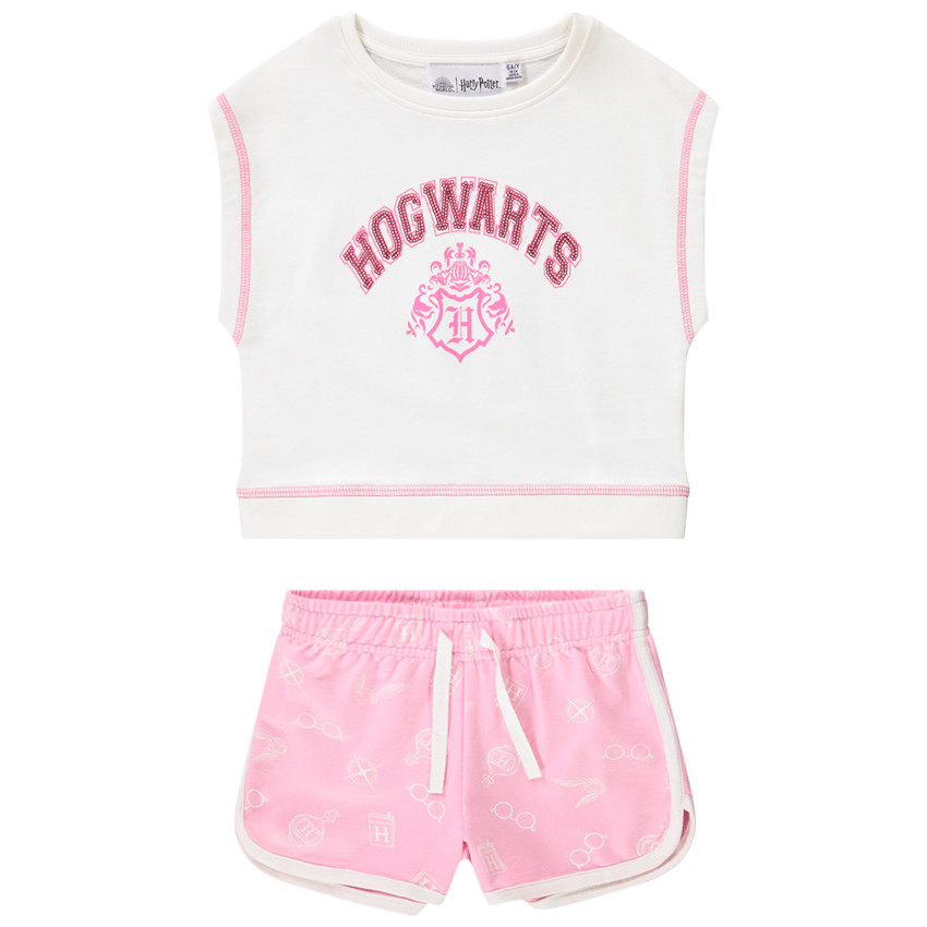 Set van 2 delen in fleece met Harry Potter print voor meisjes 