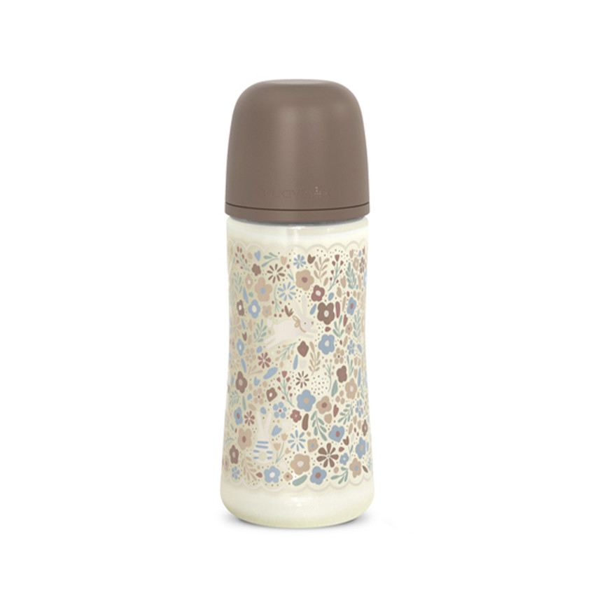 Biberon physiologique SX PRO L 360ml Wonderland Liberty beige 