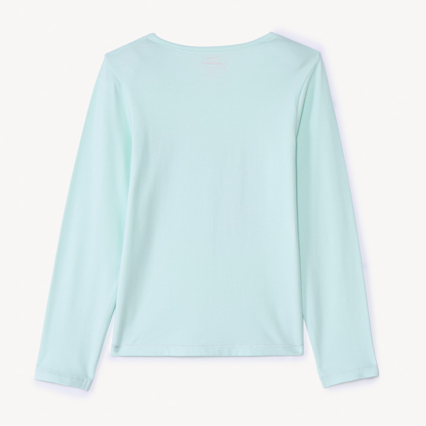 T-shirt manches longues Stitch Disney pour fille 