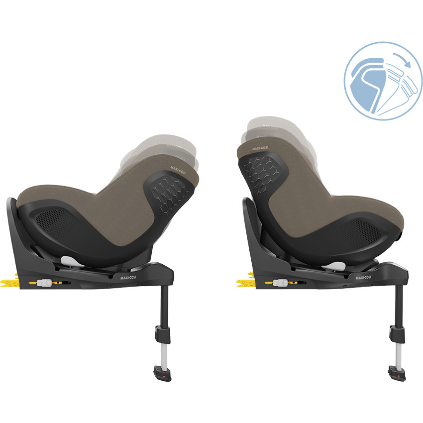Siège auto i-Size Mica 360 Pro 40-105cm Authentic Truffle 