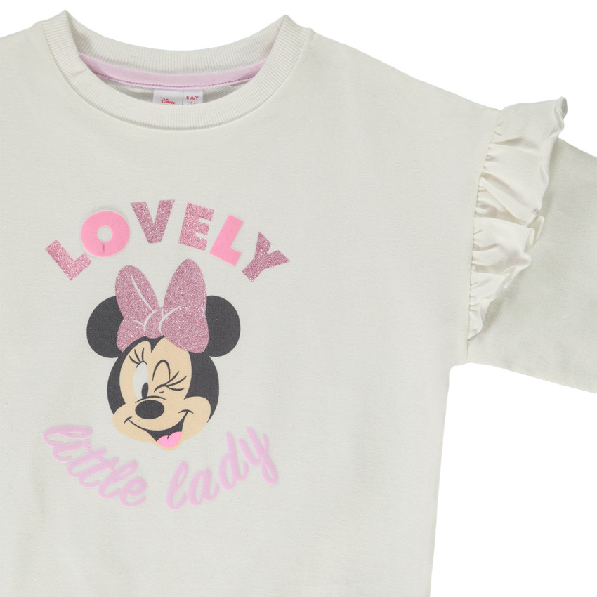 Ensemble de jogging en molleton print Minnie Disney pour fille 