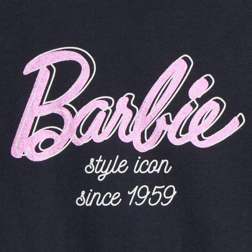 T-shirt manches longues Barbie pour fille 