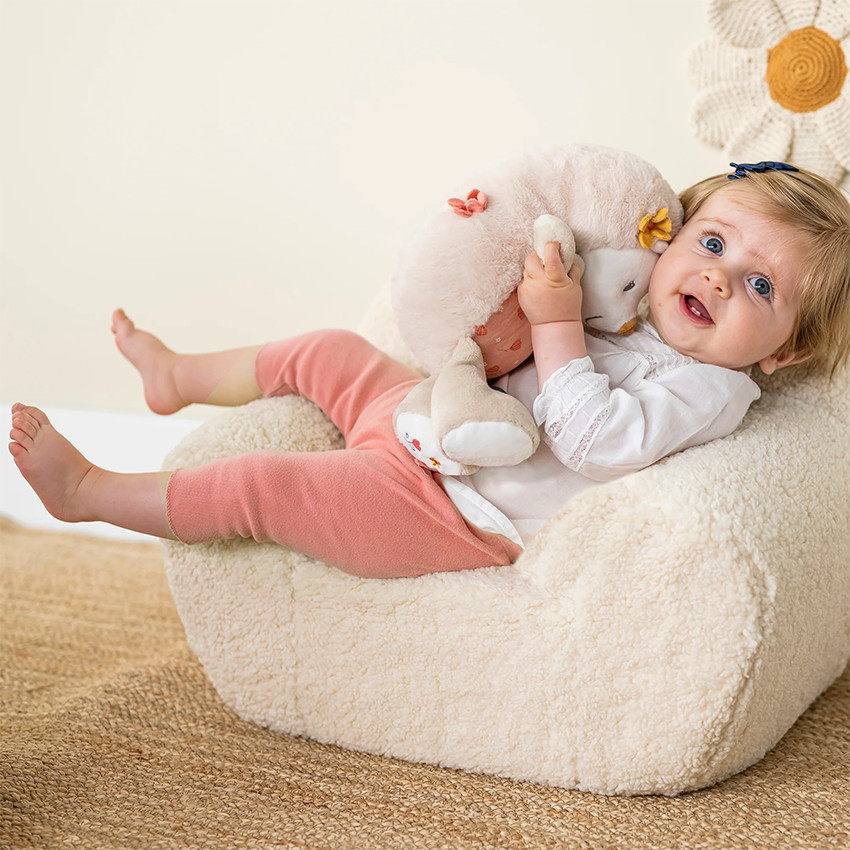 Knuffel - Egel Zoë - Zand beige - 30 cm  